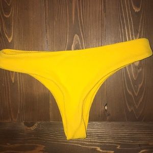 yellow bikini bottoms